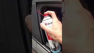 Würth Silikon Spreyi ile Trim ve Cam sesi giderdik