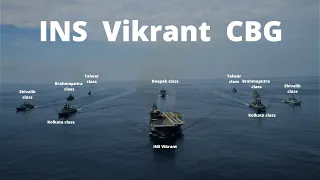 INS Vikrant Carrier Battle Group | INS Vikrant CBG | 3rd Aircraft Carrier | in English