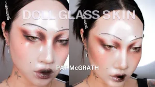 Pat McGrath Glass Skin Doll Makeup Tutorial (with brush)