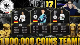 FIFA 17: OMG DAS BESTE DEUTSCHLAND TEAM (DEUTSCH) - FIFA 17: ULTIMATE TEAM - FUT CHAMPIONS!