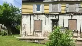 Abandoned Pennsylvania Railroad House