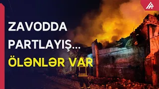 Plastik materiallar fabriki kül oldu, 25 nəfər öldü – APA TV