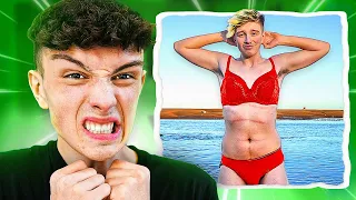 TRY NOT TO CRINGE CHALLENGE!! (Morgz Edition)