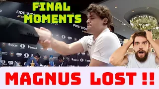 Magnus Carlsen LOST to Vincent Keymer | FINAL MOMENTS | #chess #magnuscarlsen #vincentkeymer