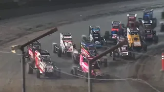 HIGHLIGHTS: USAC NOS Energy Drink National Midgets | Bakersfield Speedway | November 15, 2022