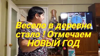 Живём в деревне, приехали дети ! Отмечаем Новый Год. Что приготовили покушать на праздничный стол