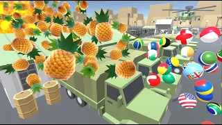 Escape from Pineapple🍍 country marble race