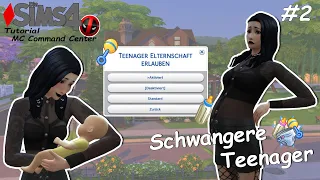 Teenager-Schwangerschaften mit dem MC Command Center Mod 🤰 - Die Sims 4 MCCC #2 | Cylens