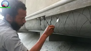 Amazing Plaster Artwork in Cement