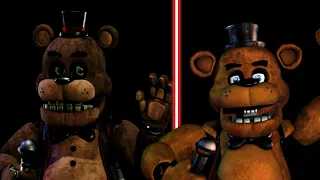 fnaf vs fnaf plus  Comparison