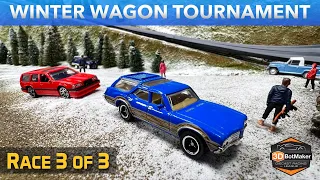 Winter Wagon Tournament (Race 3 of 3) Downhill Diecast Racing