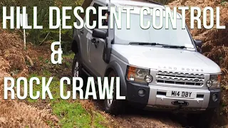 Land Rover Rock Crawl Terrain Response & Hill Descent Control Explained | Discovery 3 | Hawkstone