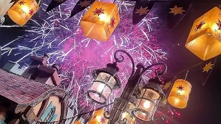 Wishes Fireworks from Tangled Village in New Fantasyland! (1.22.17)