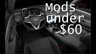 14 Cool interior mods for the 5th Gen Chevrolet Camaro under $60