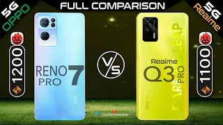 OPPO RENO 7 PRO vs Realme Q3 Pro Full Comparison | Which is Best To Buy in 2021 | Phone Battle