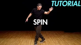 How to Spin (Hip Hop Dance Moves Tutorial) | Mihran Kirakosian