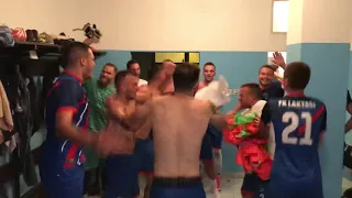 Laktaši - Čelinac 2:0 / slavlje nakon pobjede / 21.8.2021.