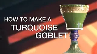 How to make a turquoise goblet