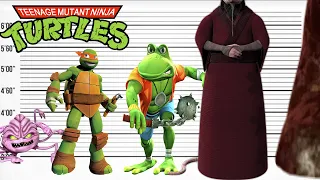 Teenage Mutant Ninja Turtles Size Comparison | Biggest Characters of TMNT | Satisfying Video