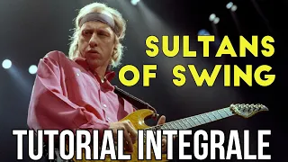 Sultans of swing - Tutorial COMPLETO! Mark Knopfler- Dire Straits - Chitarra