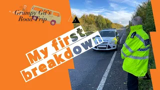 My first breakdown in Star the Hymer | Full time Van Life UK