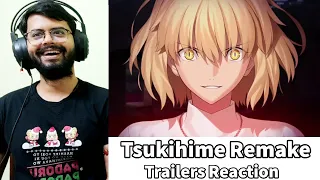 Visual Novel Reader reacts to Tsukihime Remake All Trailers