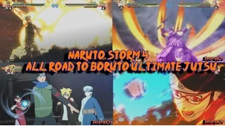 Naruto Storm 4: All Road to Boruto Ultimate Jutsu / Secret Techniques (English)
