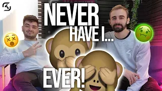 NEVER have I EVER SK Brawl Stars Challenge | Symantec and Pedro try disgusting food