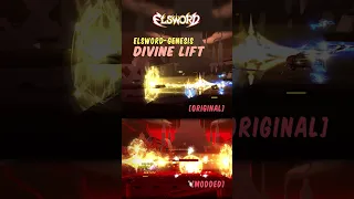 Divine Lift - Original and Mod Comparison - Elsword 4th Path Genesis