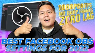 Best OBS Settings For Live Stream 2022 | NO LAG NO DROP FRAME (Facebook Gaming 2022)