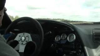 Bjorck Supra 9.88 244km/h (152.5mph) in-car dash