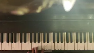 Frank Ocean - Self Control piano cover