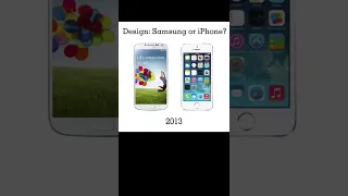 Samsung vs iPhone Evolution