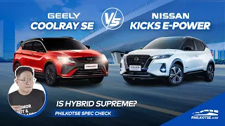 Geely Coolray SE vs Nissan Kicks e-Power | Philkotse Spec Check (w/ English subtitles)
