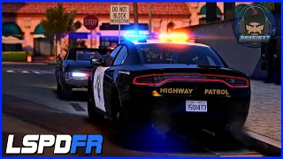 GTAV | LSPDFR 0.4.9 | 2022 Ep #39 | CHP Traffic stuff