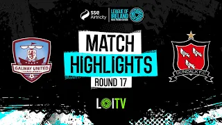 SSE Airtricity Men's Premier Division Round 17 | Galway United 2-0 Dundalk | Highlights