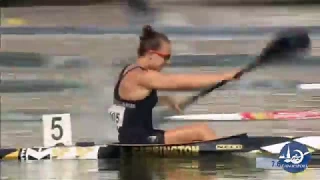 Lisa Carrington Canoe Sprint Athlete Technique