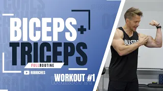 Full Triceps & Biceps In-Depth Follow Along Routine | Rob Riches - Fitness Model/Competitor