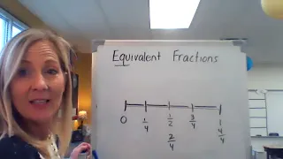 4th Grade - Equivalent Fractions on a Number Line