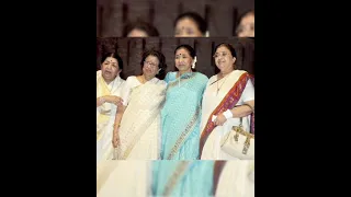 Lata Mangeshkar with Asha Bhosle ❤️❤️❤️#shorts #singer #bollywood #song #latamangeshkar #ashabhosle