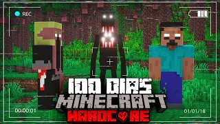Sobreviví 100 días En UN APOCALIPSIS DE TERROR En Minecraft HARDCORE... Esto fue lo que pasó (Final)