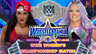 Nikki Bella vs. Candice LeRae WWE Women's World Title Match WWE WrestleMania 41 Universe Mode