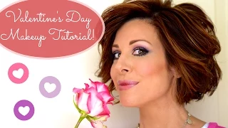 PINK VALENTINE’S DAY DATE NIGHT MAKEUP TUTORIAL - Dominique Sachse