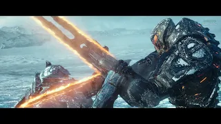 Pacific Rim: Uprising (2018) - Obsidian Fury vs Gipsy Avenger - Only action [4K]