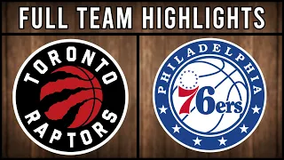 Toronto Raptors vs Philadelphia 76ers - Full Team Highlights | Oct 28, 2023