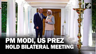 PM Modi, US Prez hold bilateral meeting on eve of mega G20 Summit