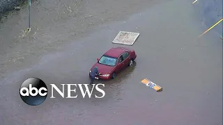 Winter storm triggers flash flooding in California
