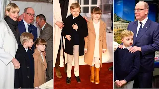 Charlene of Monaco and Albert II: their beautiful moments with their children in Hamburg