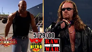 WWF RAW vs. WCW Nitro - May 29, 2000 Full Breakdown - Goldberg Returns - Rock vs. Undertaker