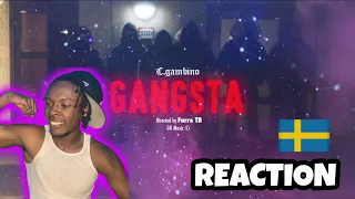 AMERICAN REACTS TO SWEDISH DRILL RAP ! C.Gambino - GANGSTA (DNA) [Official Music Video]